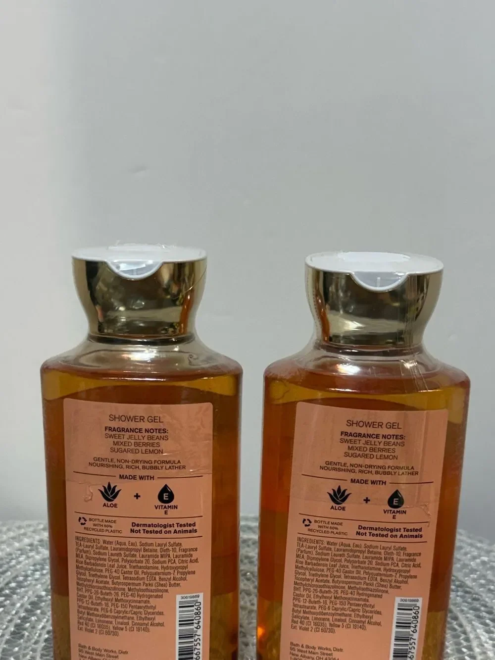 BBW Tutti Frutti Shower Gel Set of 2 NWT